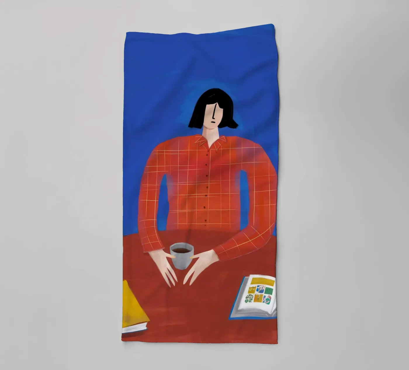 Auburn Study Session towel by Giant Foxs