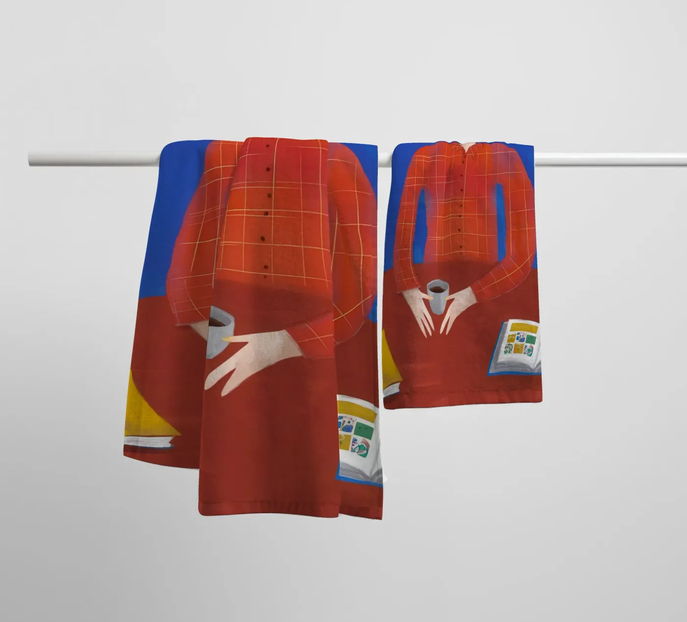 Auburn Study Session towel by Giant Foxs