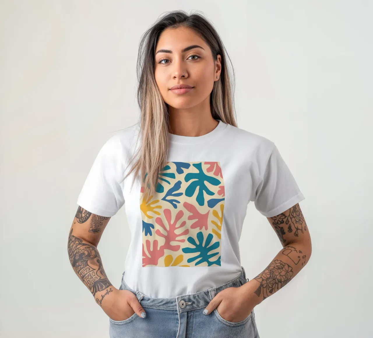 Flora ispirata a Maraoui t-shirt da Flock Reverie
