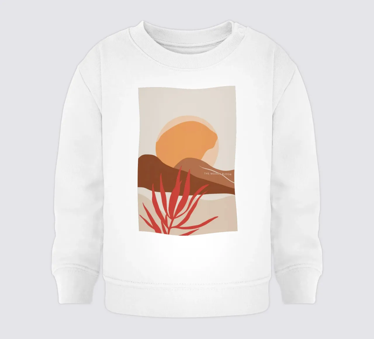 Abbraccio del sole del deserto felpa neonato da Ink Pulse