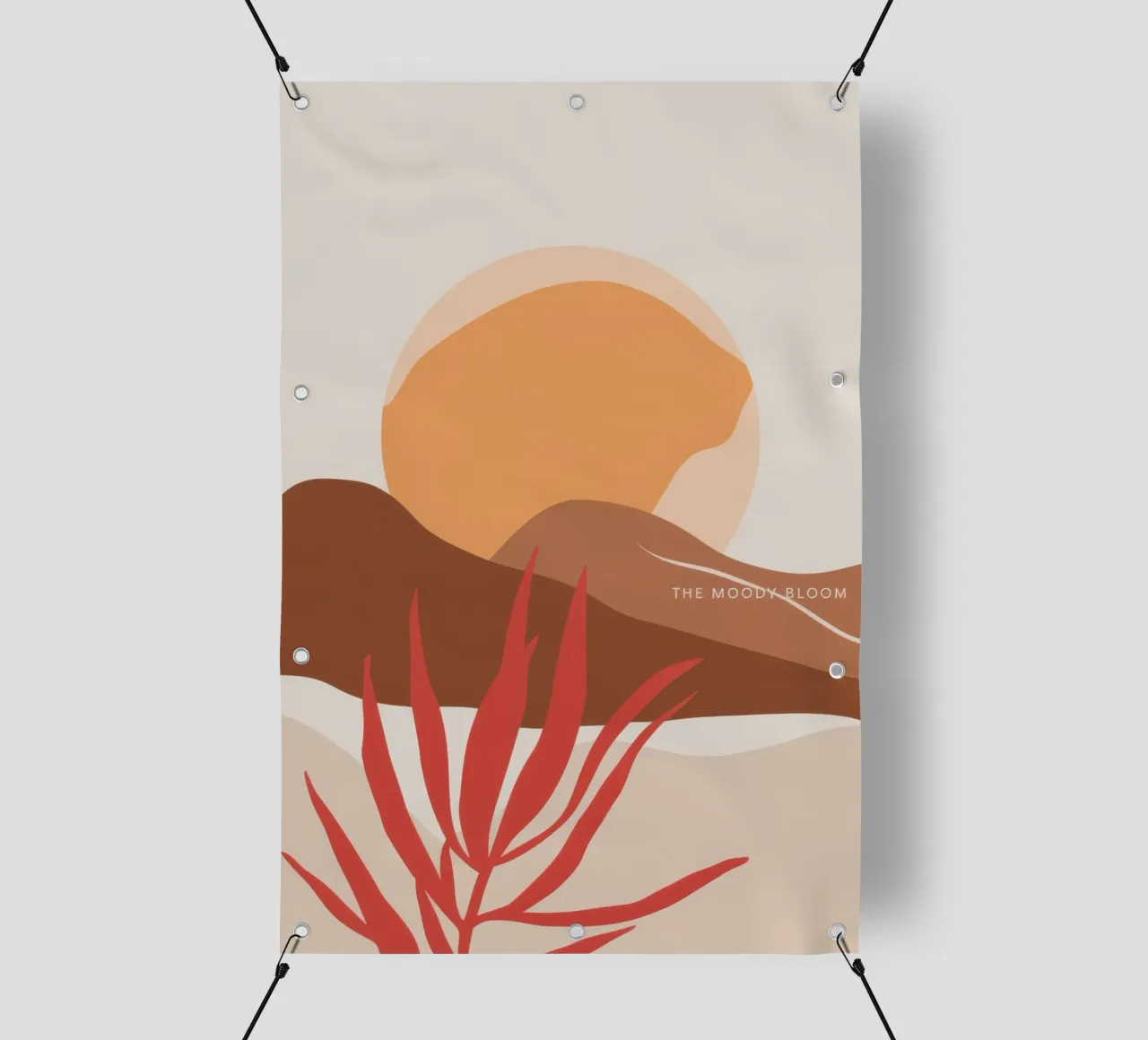 Abbraccio del sole del deserto telo in pvc da Ink Pulse