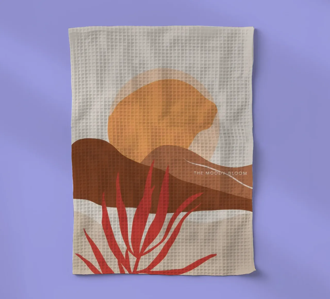 Abbraccio del sole del deserto canovaccio da cucina da Ink Pulse