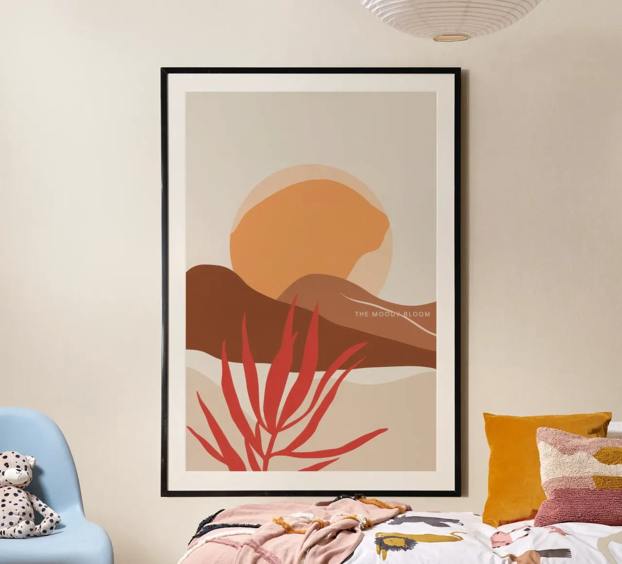 Wüstensonne Umarmung Poster von Ink Pulse