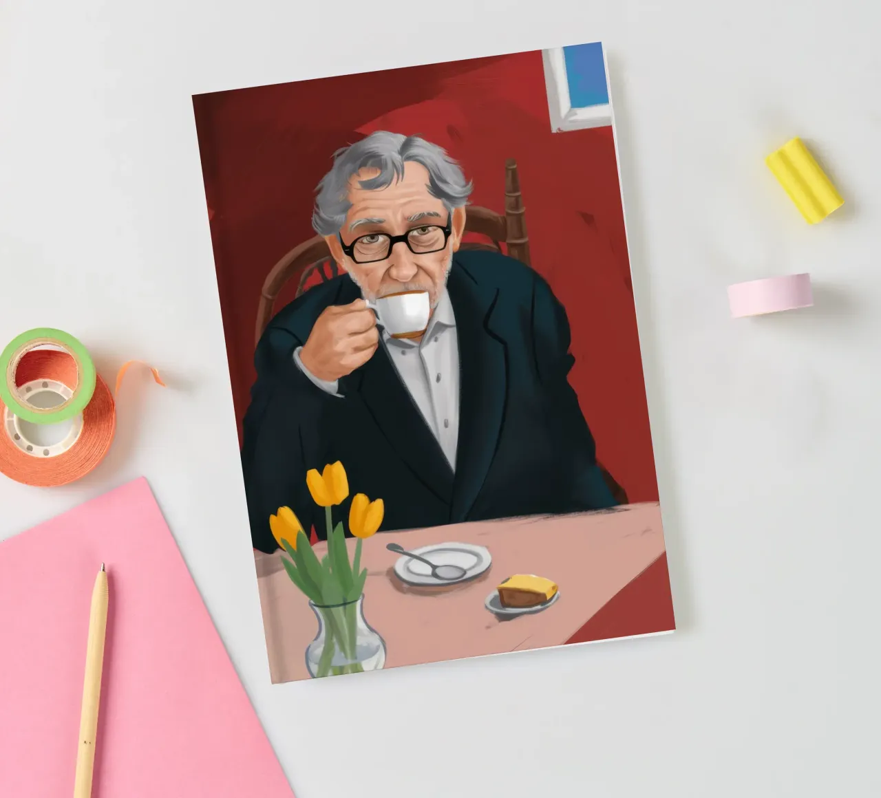 Espresso's Wise Repose notebook by Giant Foxs