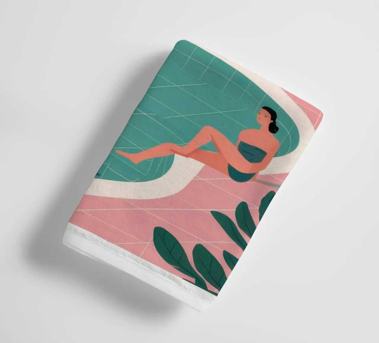 Azure Poolside Leisure asciugamano da bagno da Dream Gesso