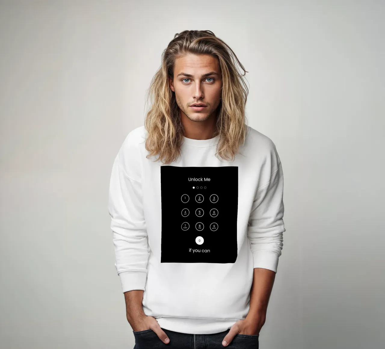 Ontgrendel mij sweatshirt van Olivia Creator