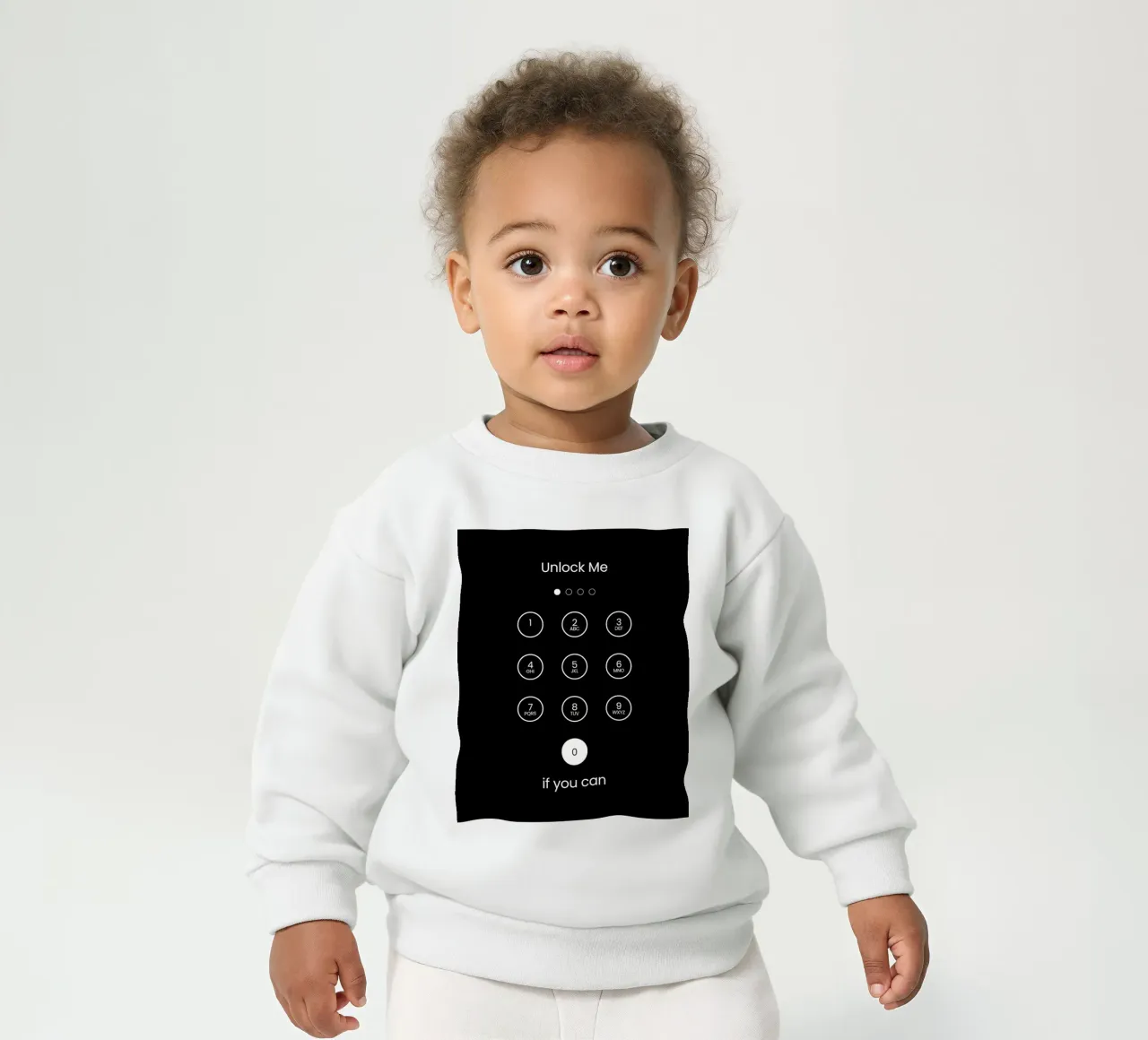 Sbloccami felpa neonato da Olivia Creator