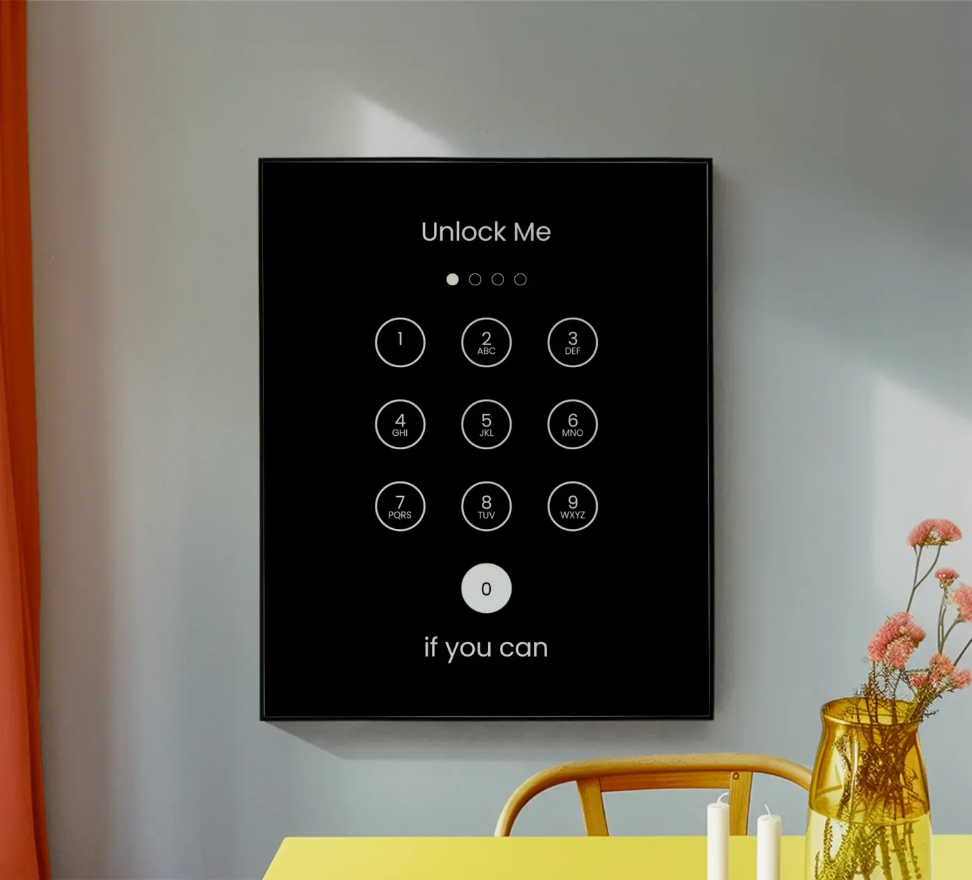 Unlock Me plexiglass da Olivia Creator