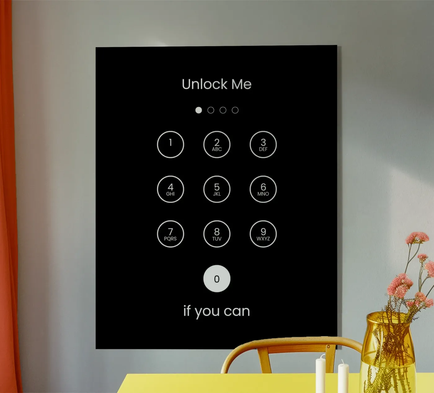 Unlock Me plexiglass da Olivia Creator