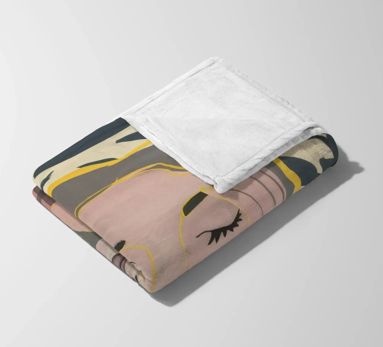 Sfondo plaid sognatore coperta in pile da Ink Pulse