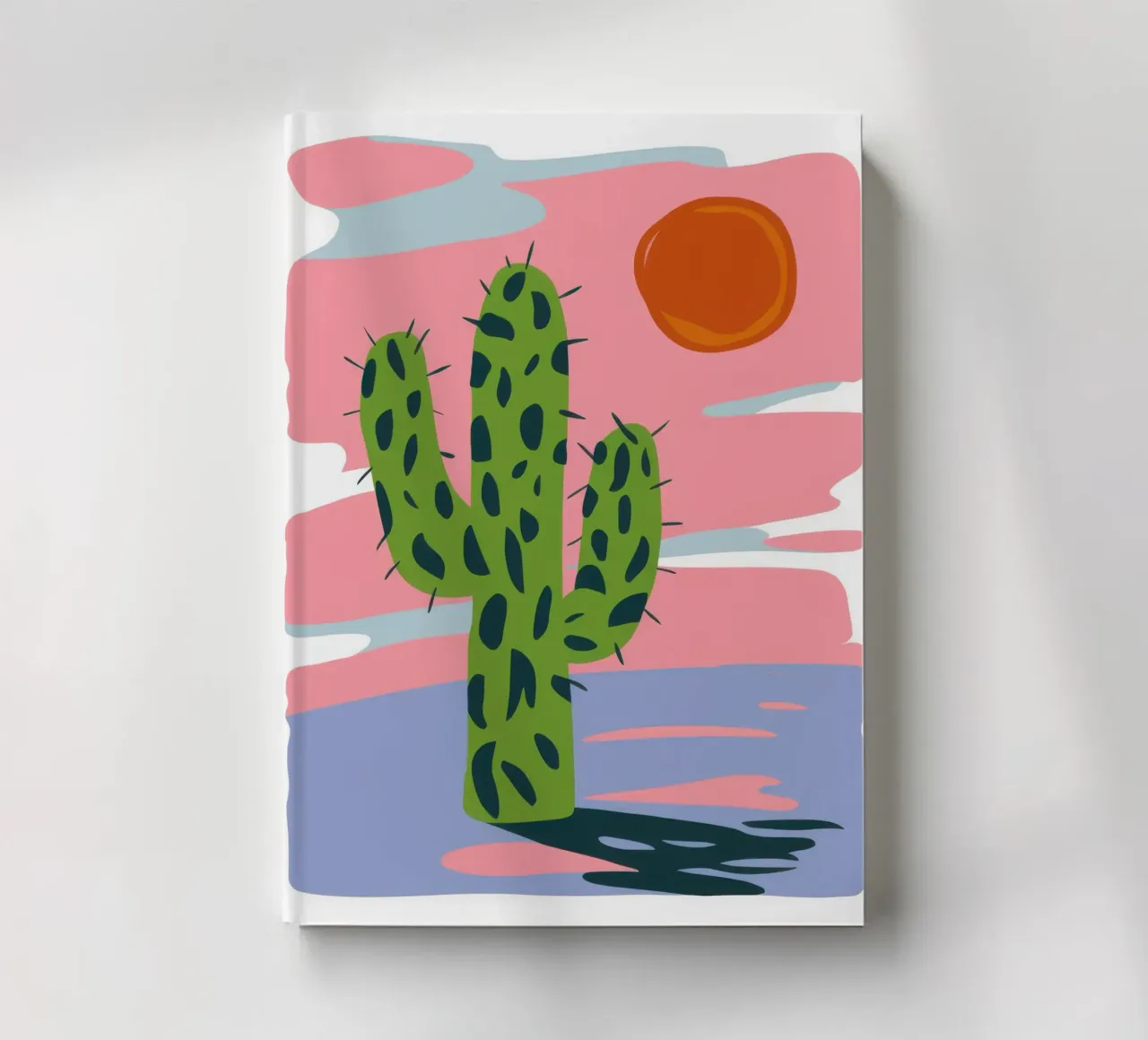 Coastal Cactus Sol notebook by Rain Balance