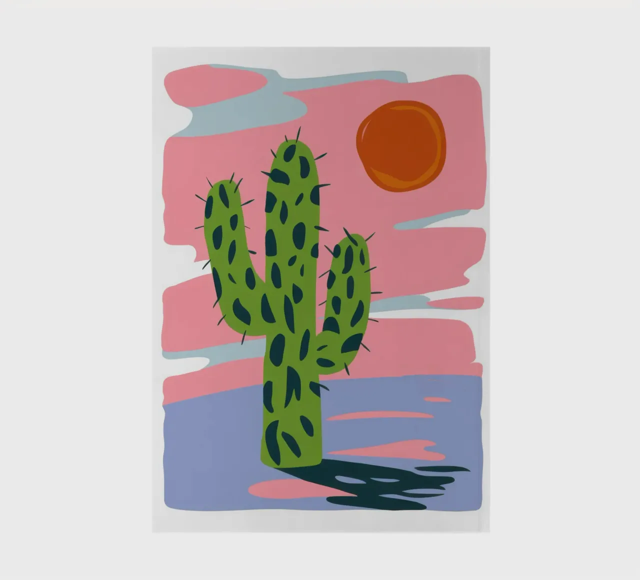 Coastal Cactus Sol notebook by Rain Balance