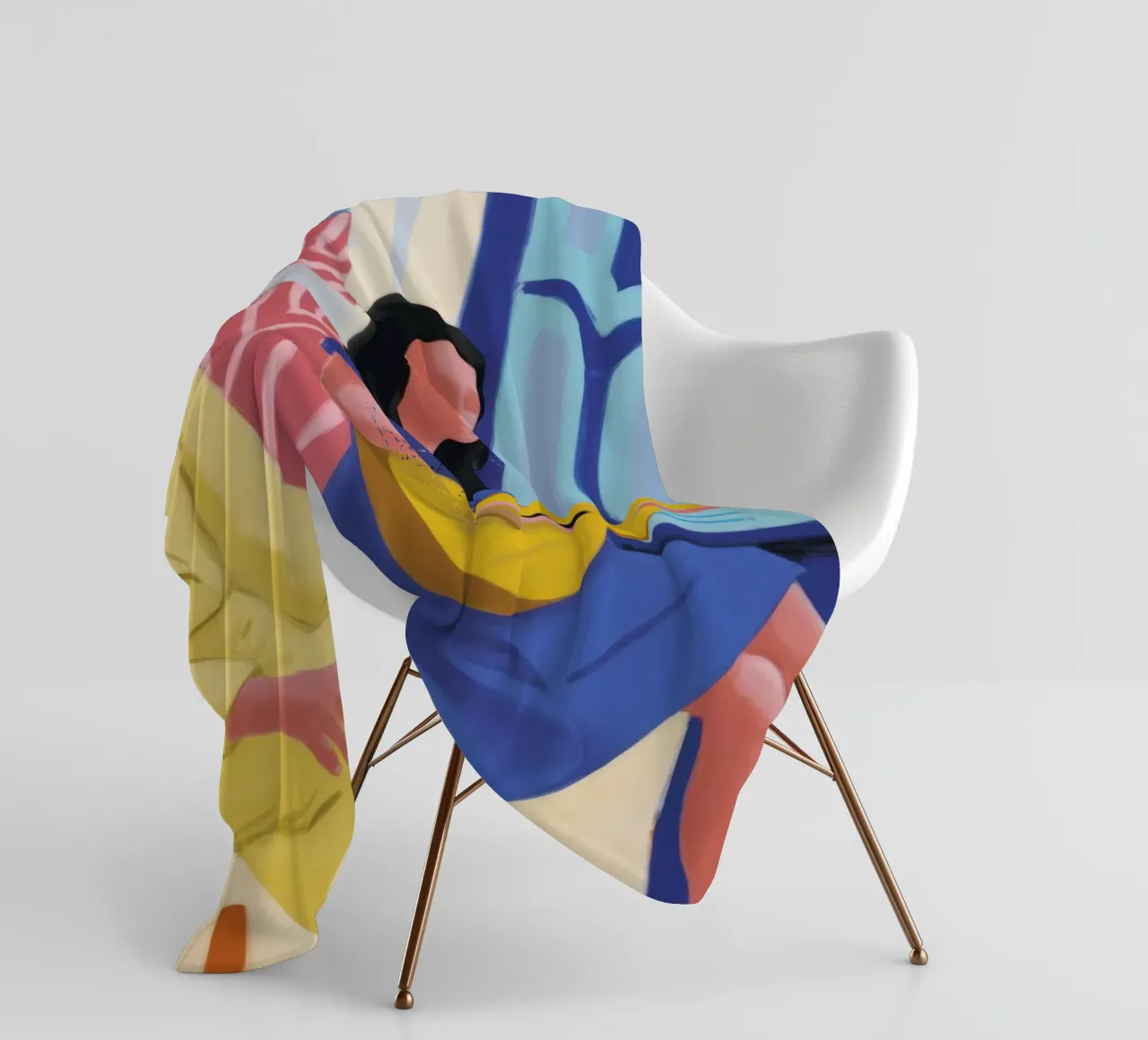 Canzone della serenata dello zaffiro coperta in pile da Dream Gesso