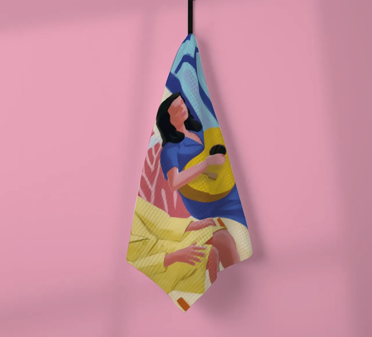 Canzone della serenata dello zaffiro canovaccio da cucina da Dream Gesso