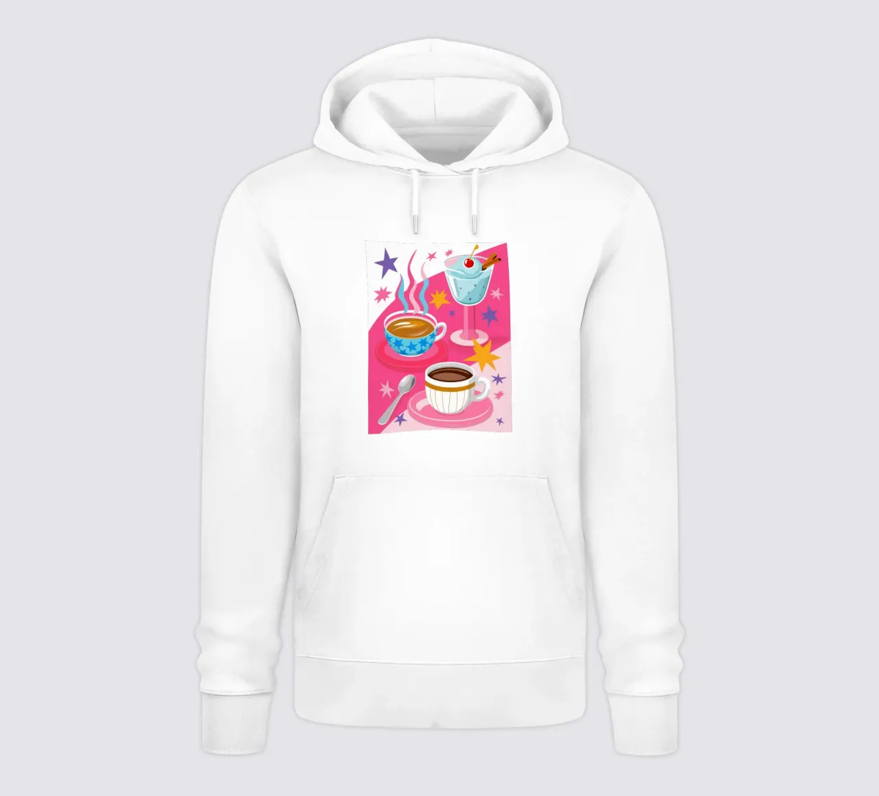 Caffè celeste scintillante felpa con cappuccio da Reds Jays