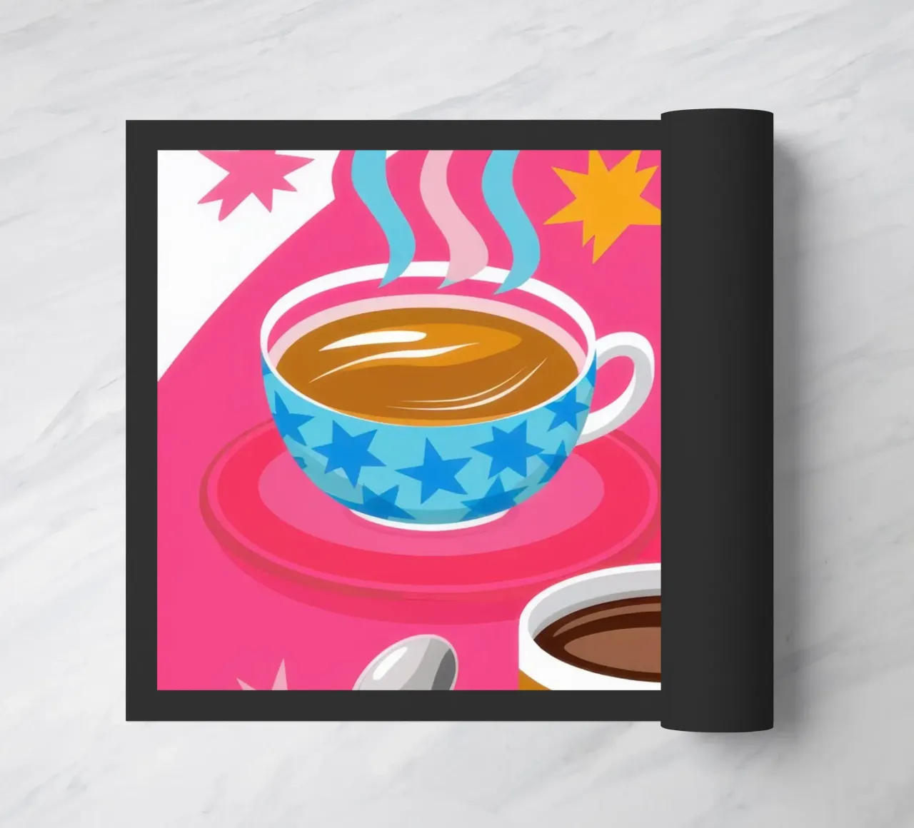 Caffè celeste scintillante zerbino da Reds Jays