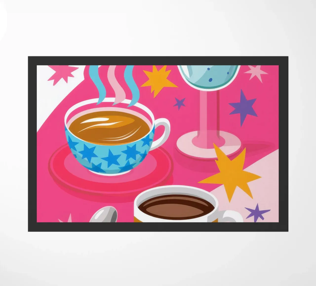 Caffè celeste scintillante zerbino da Reds Jays