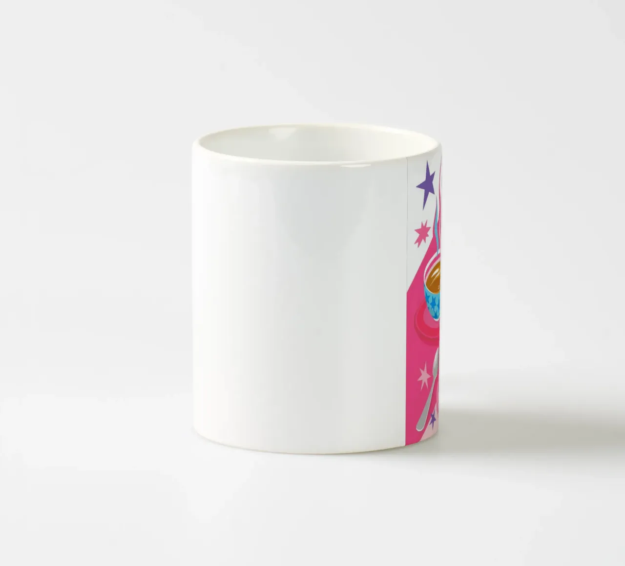 Celestial Coffee Sparkle ceramic mug by Reds Jays
