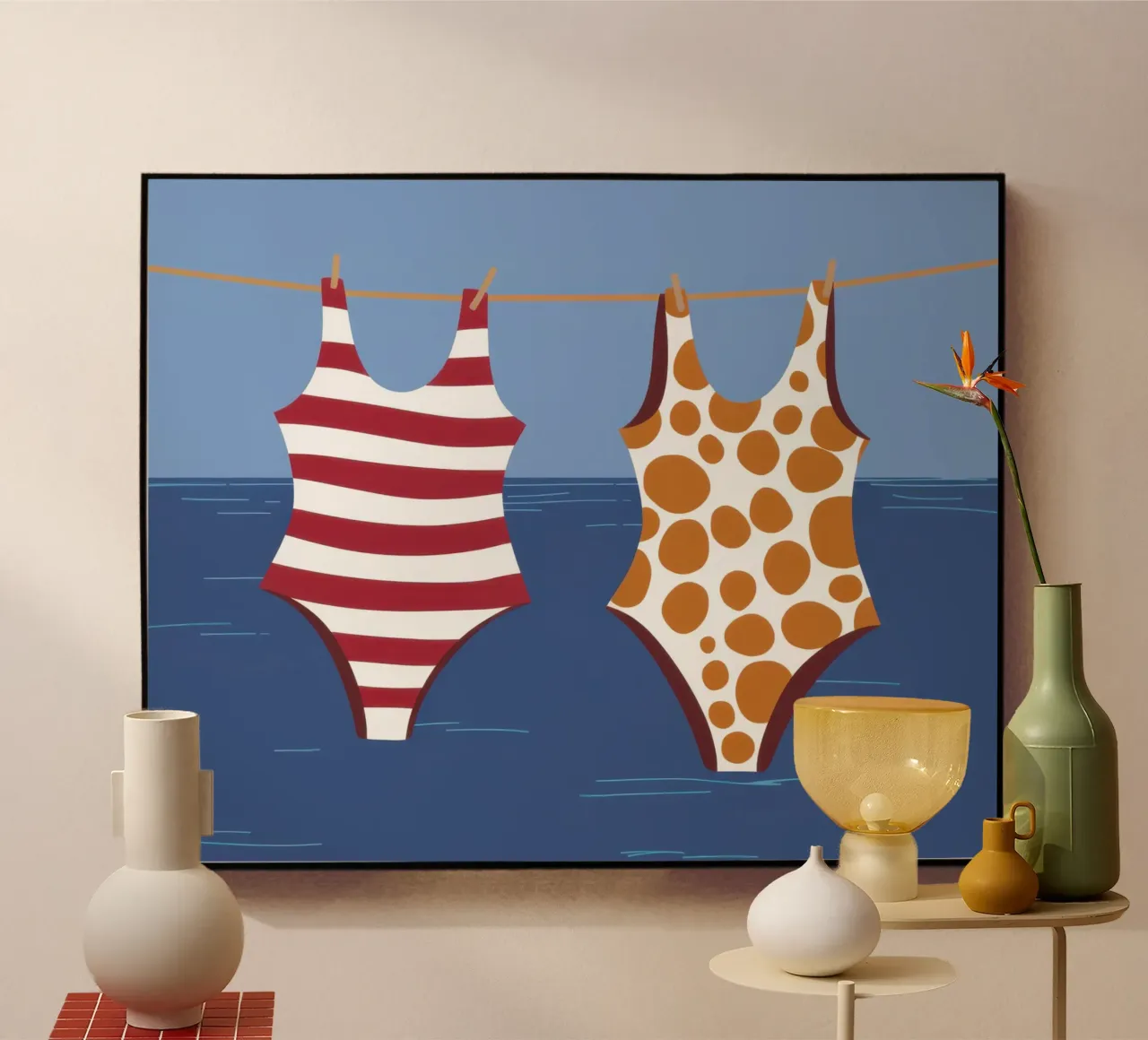 Seaside Stripe Duet metacrilato de Rain Balance