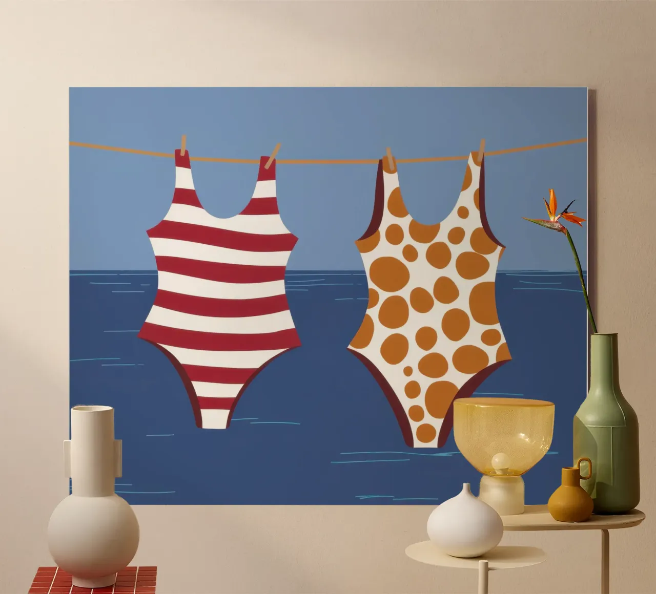 Seaside Stripe Duet metacrilato de Rain Balance