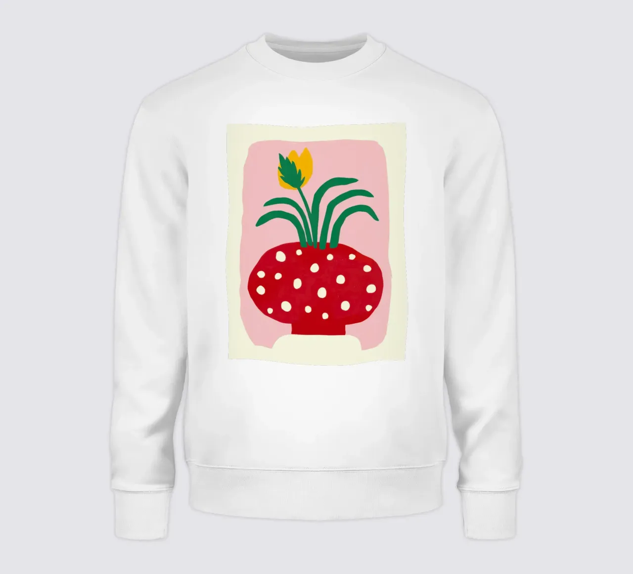 Pianta a pois Pop felpa da Giant Foxs