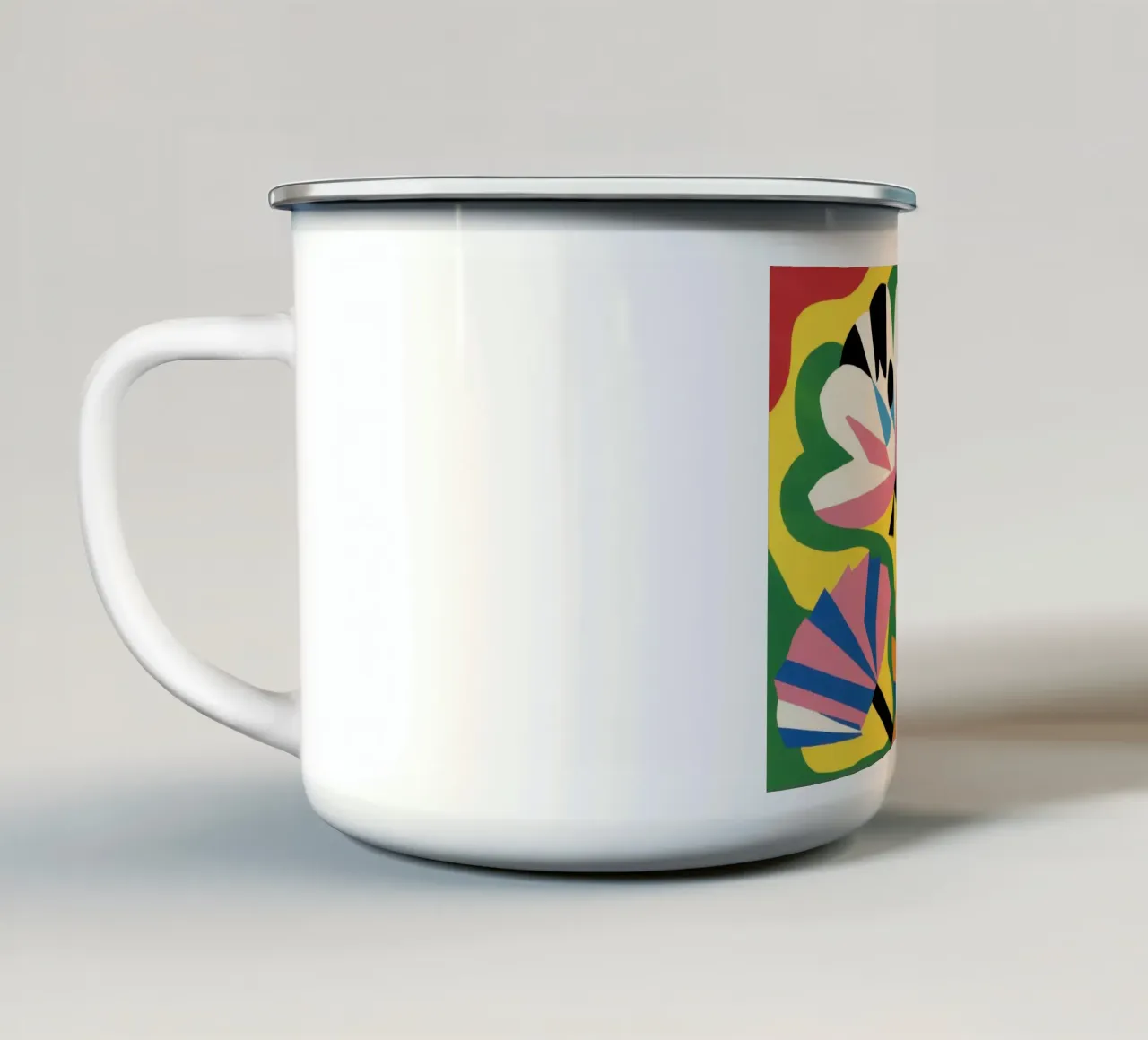 Jungle Jive cromatico tazza in smalto da Rain Balance