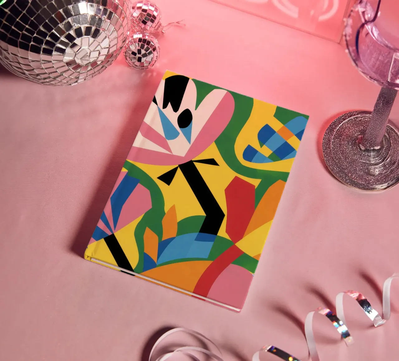 Chromatic Jungle Jive notebook by Rain Balance