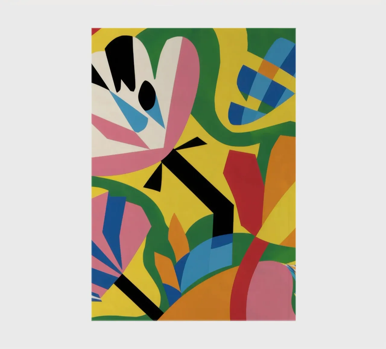 Chromatic Jungle Jive notebook by Rain Balance
