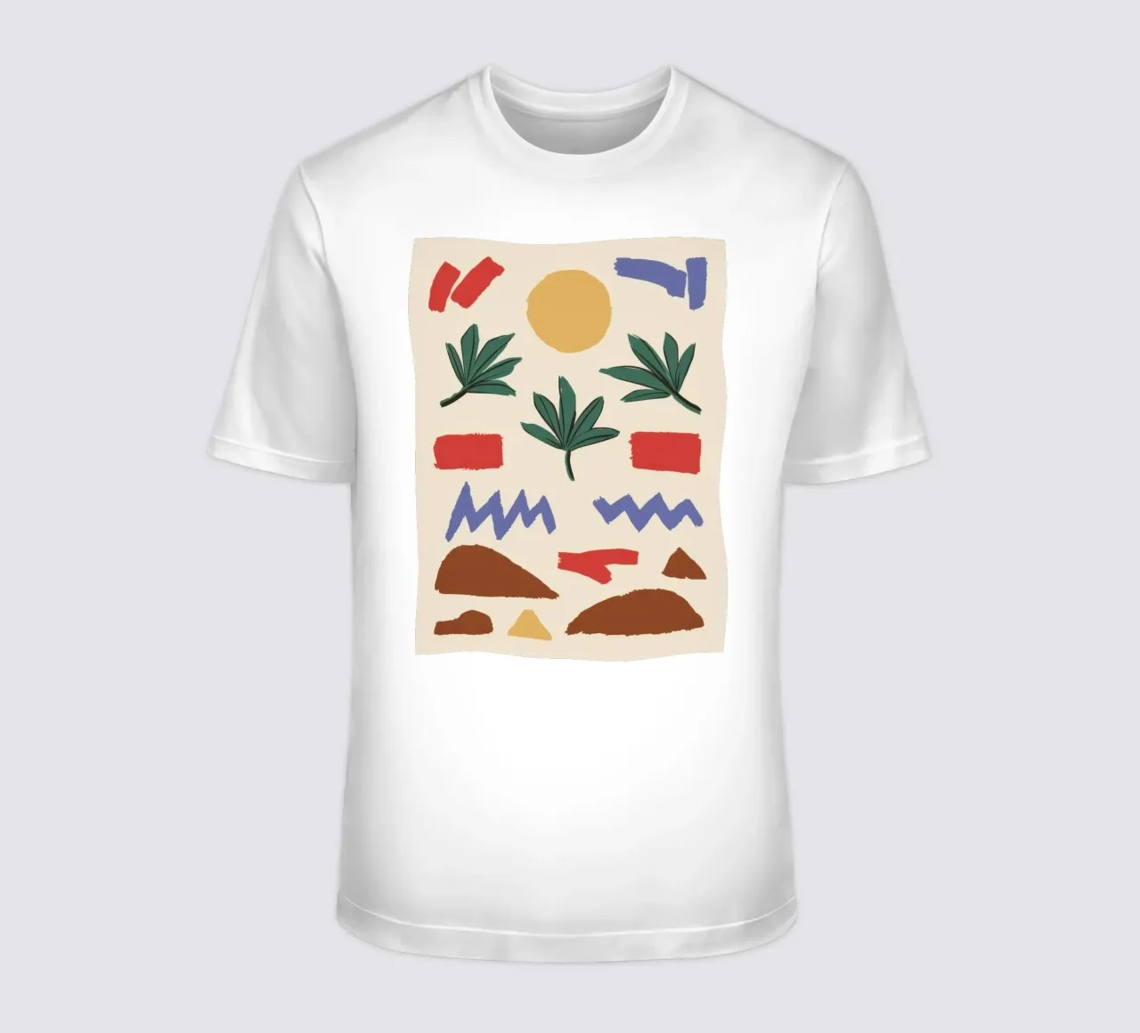 Earthen Element Pattern t-shirt by Dream Gesso