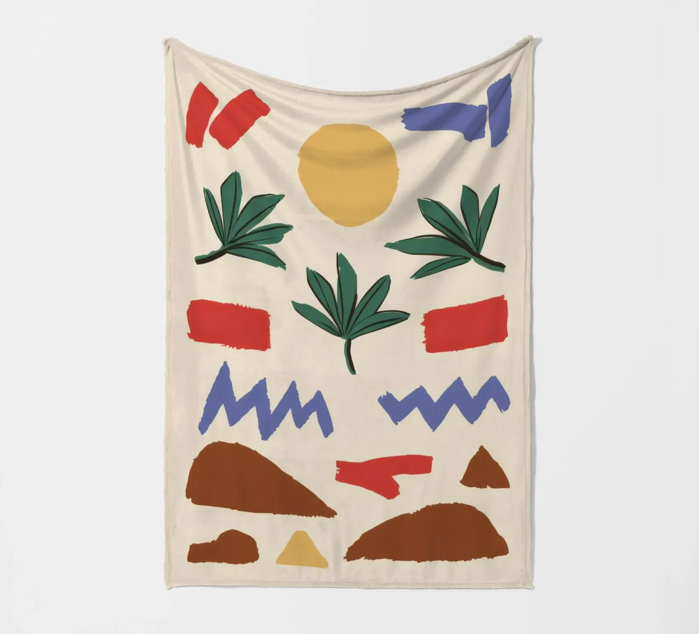 Aarden Element Patroon fleecedeken van Dream Gesso