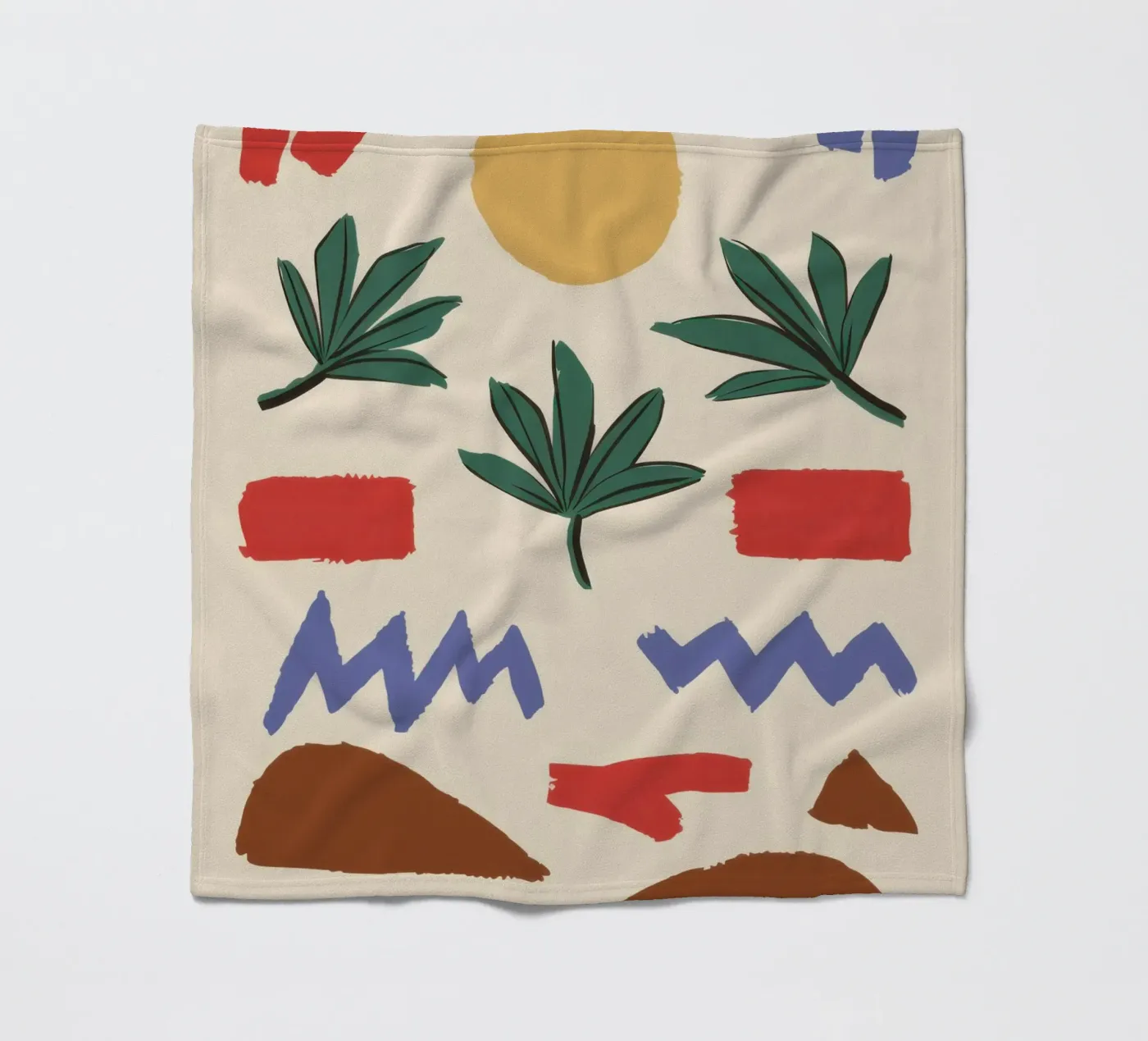 Aarden Element Patroon fleecedeken van Dream Gesso