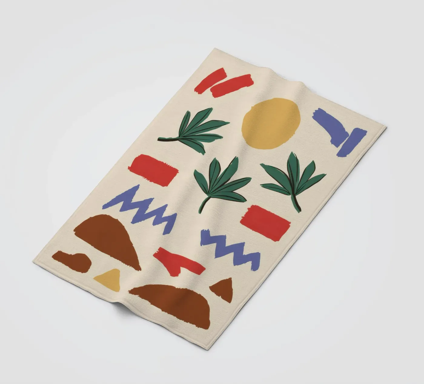 Aarden Element Patroon fleecedeken van Dream Gesso