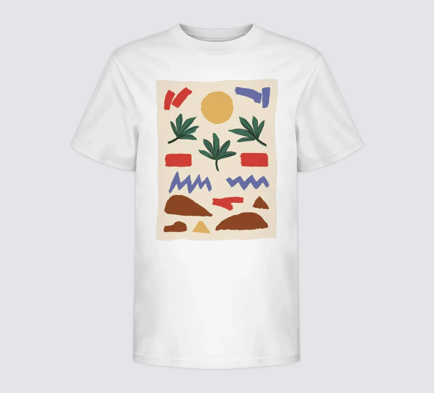 Aarden Element Patroon kinder t-shirt van Dream Gesso