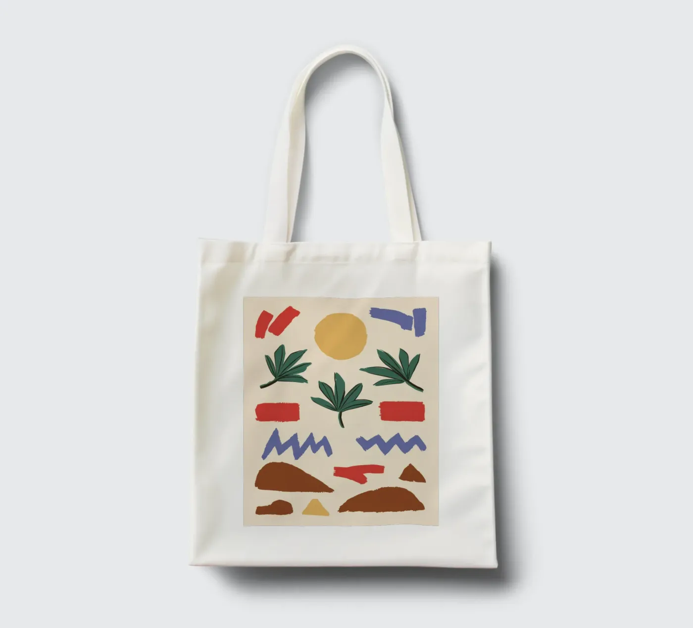 Earthen Element Pattern tote bag by Dream Gesso