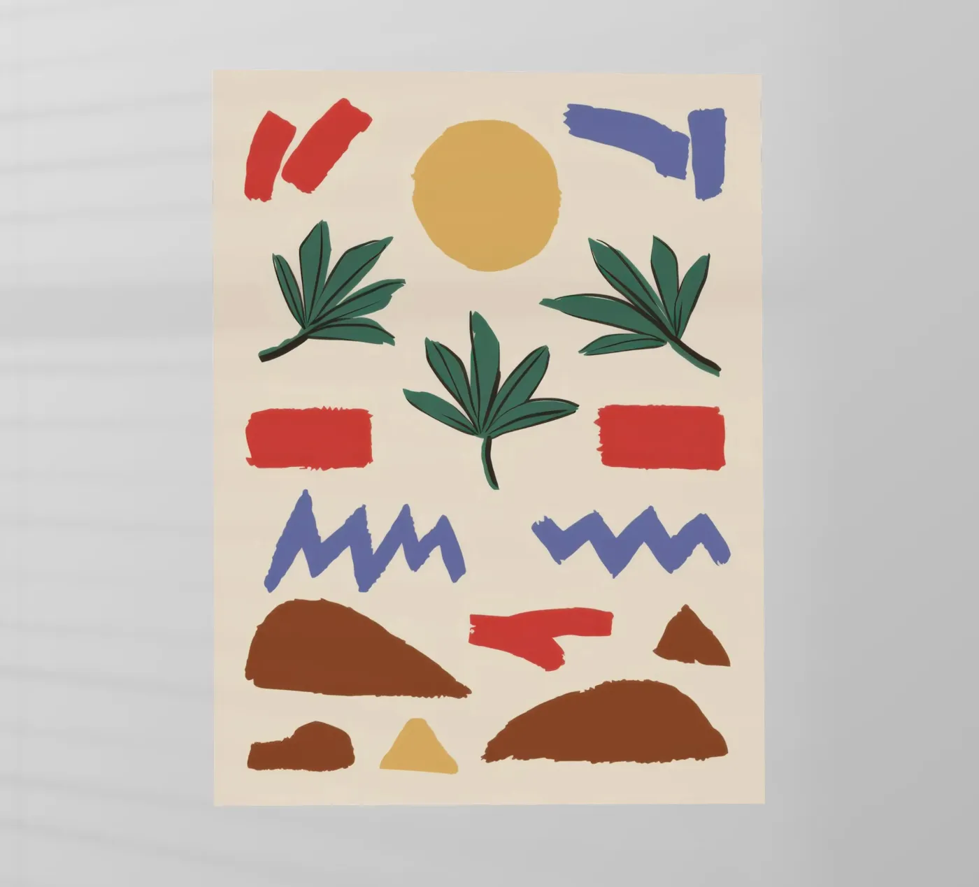 Earthen Element Pattern pellicola backlit da Dream Gesso