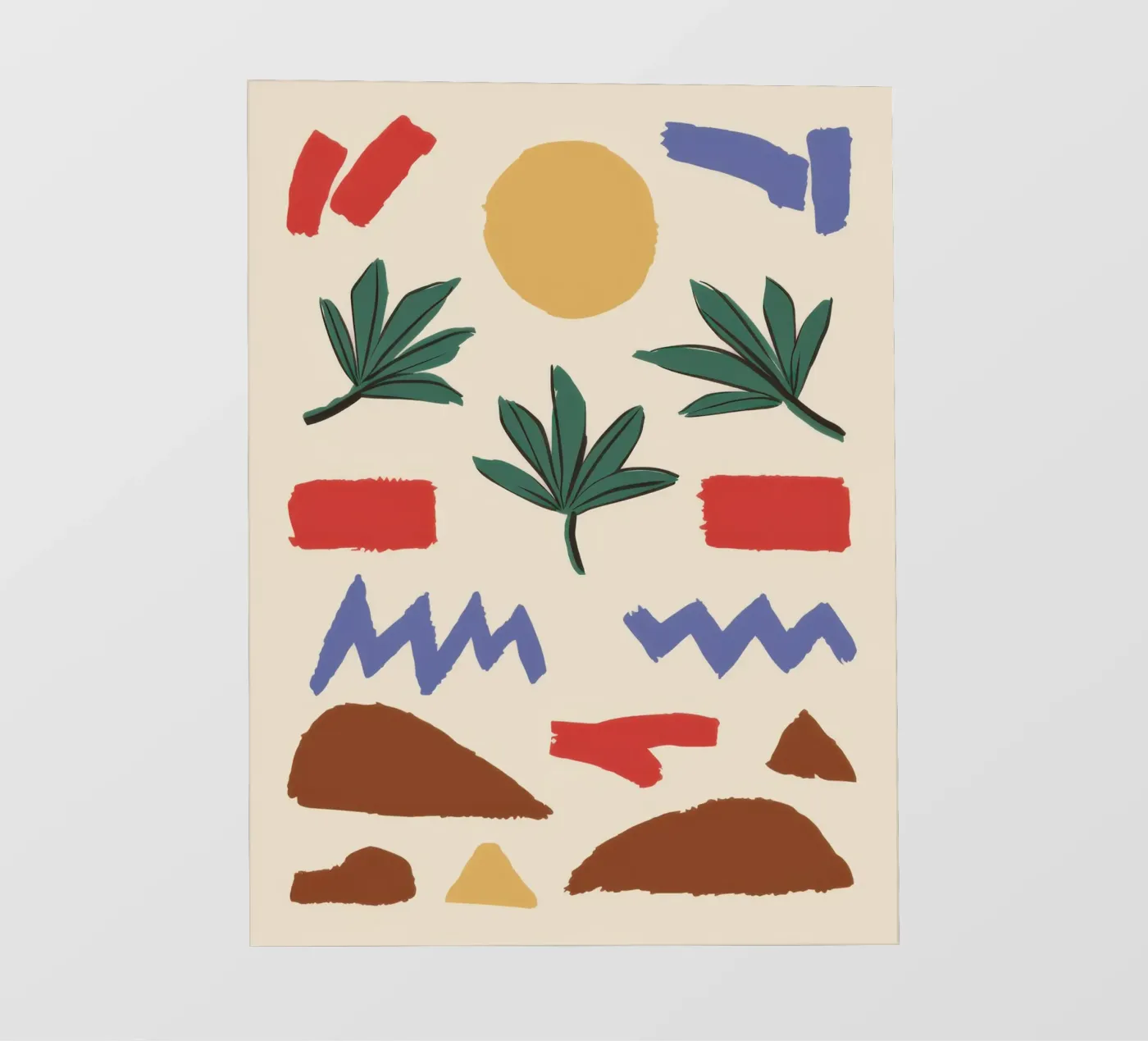 Earthen Element Pattern pellicola backlit da Dream Gesso