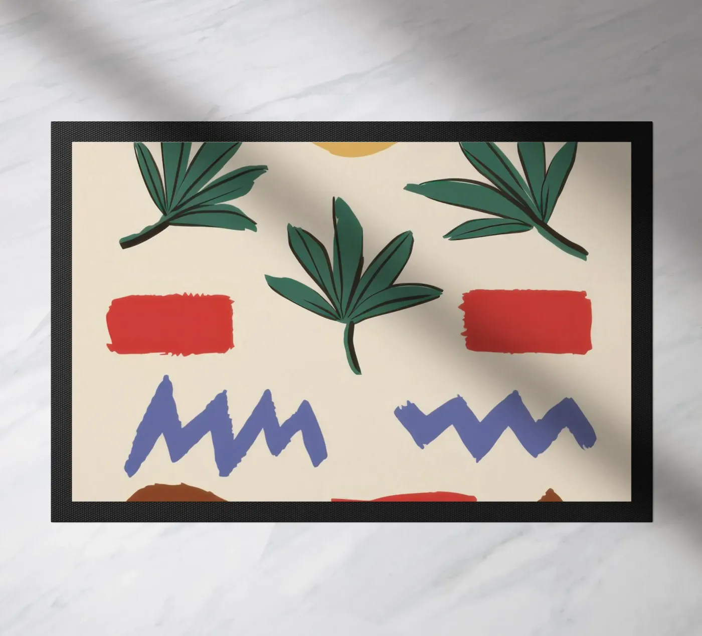 Earthen Element Pattern doormat by Dream Gesso