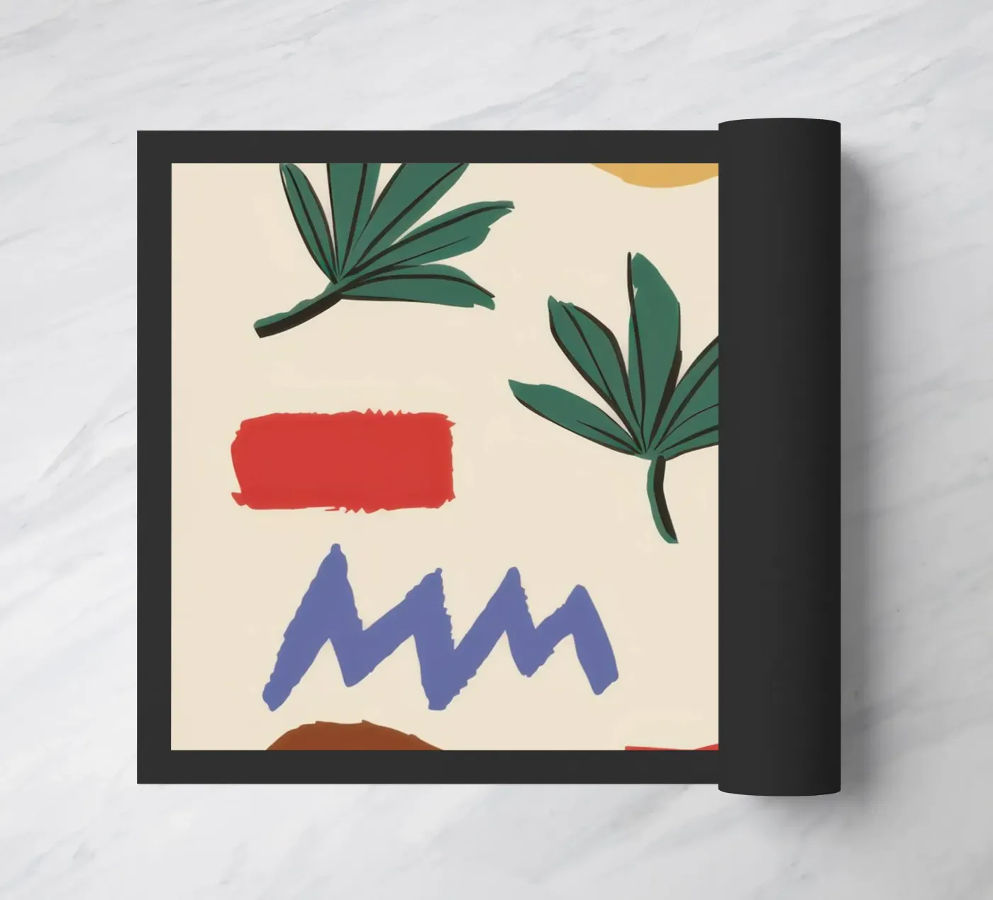 Earthen Element Pattern doormat by Dream Gesso