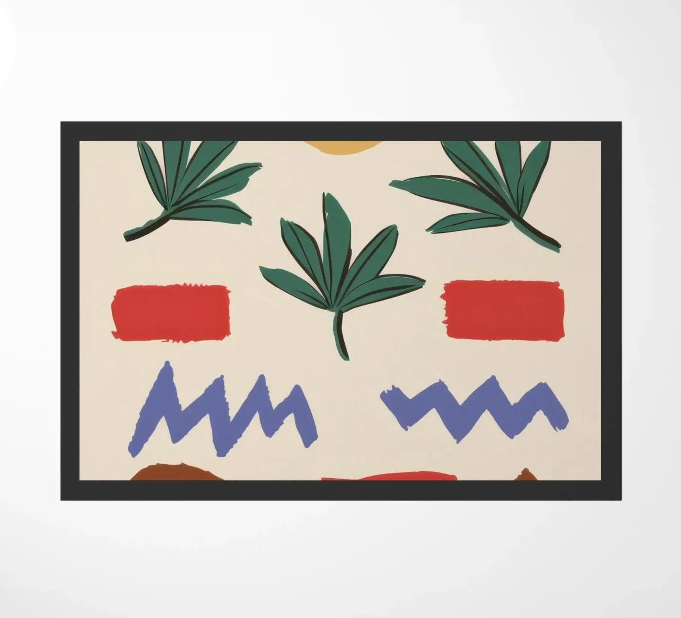 Earthen Element Pattern doormat by Dream Gesso