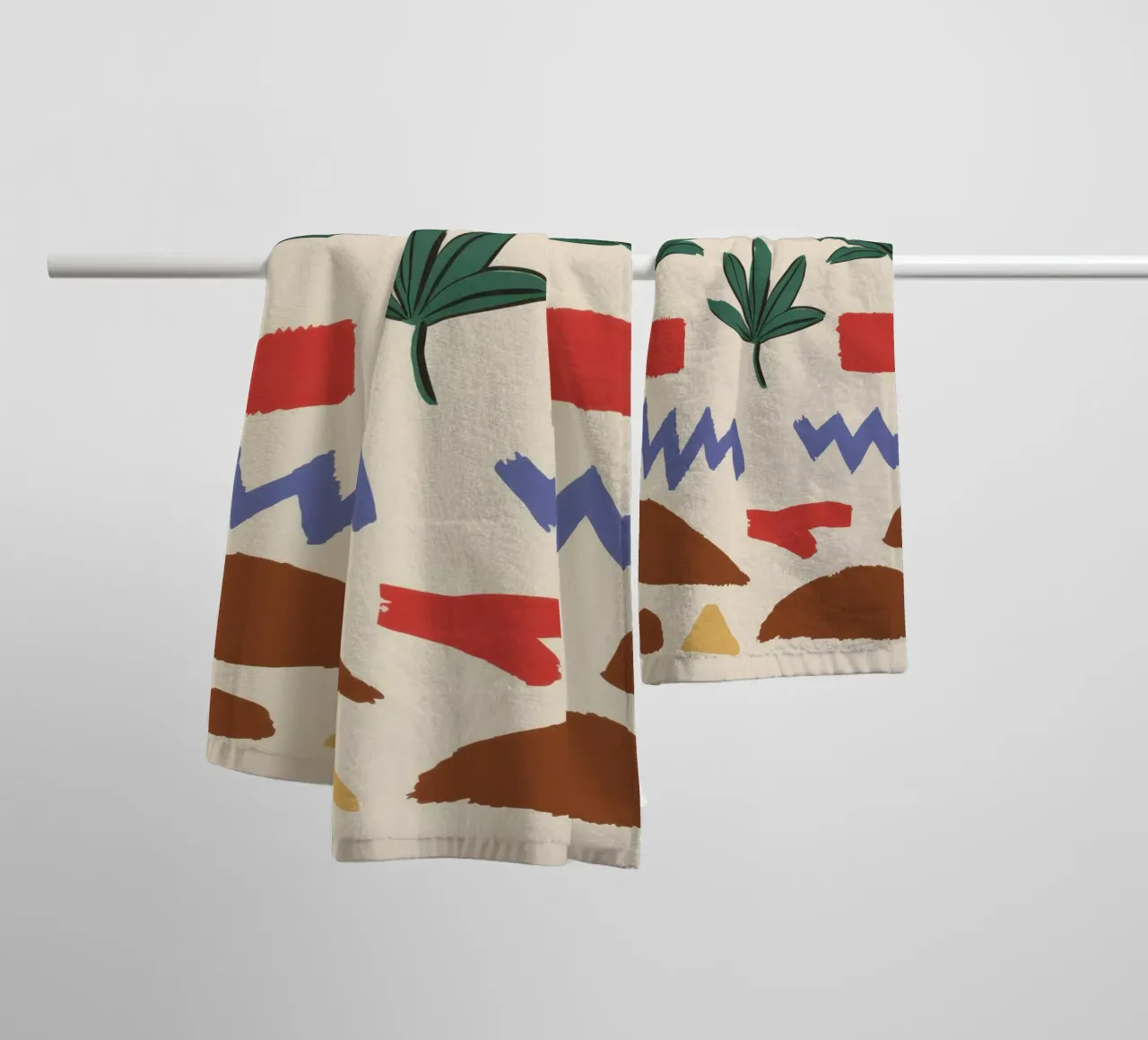 Earthen Element Pattern towel by Dream Gesso