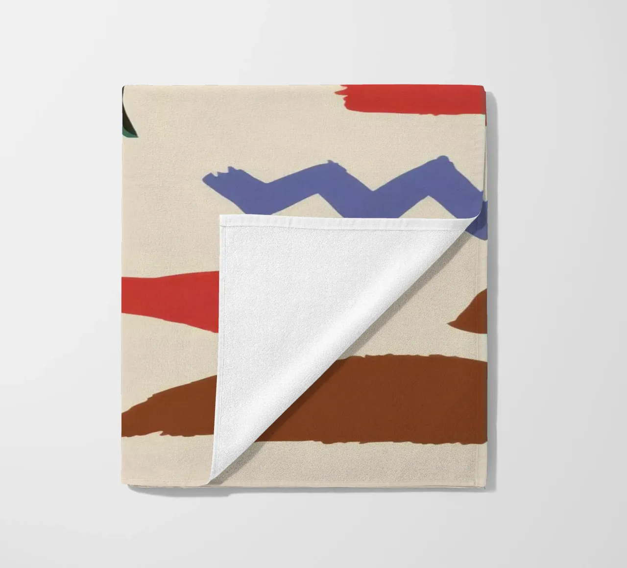 Earthen Element Pattern beach towel by Dream Gesso
