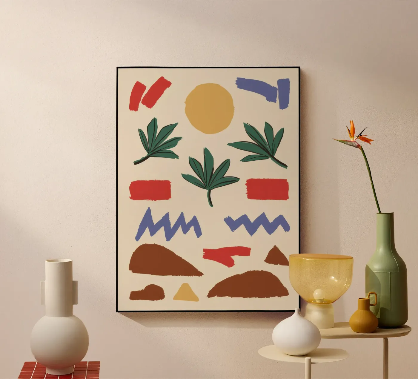 Earthen Element Pattern plexiglas de Dream Gesso