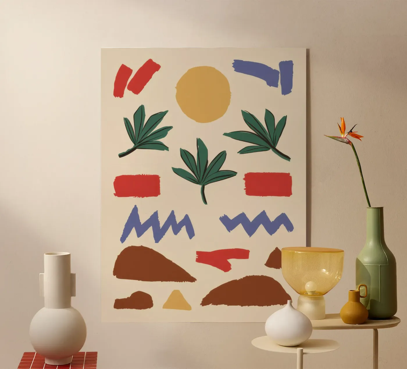 Earthen Element Pattern plexiglas de Dream Gesso