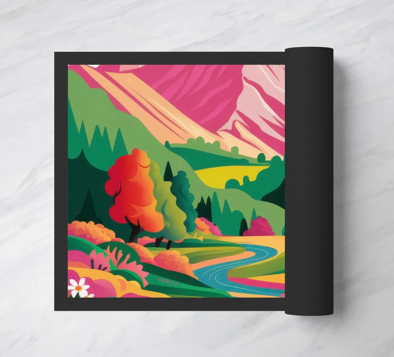 Passo della Montagna Prismatica zerbino da Ink Pulse