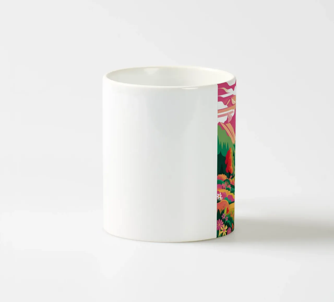 Passo della Montagna Prismatica tazza in ceramica da Ink Pulse