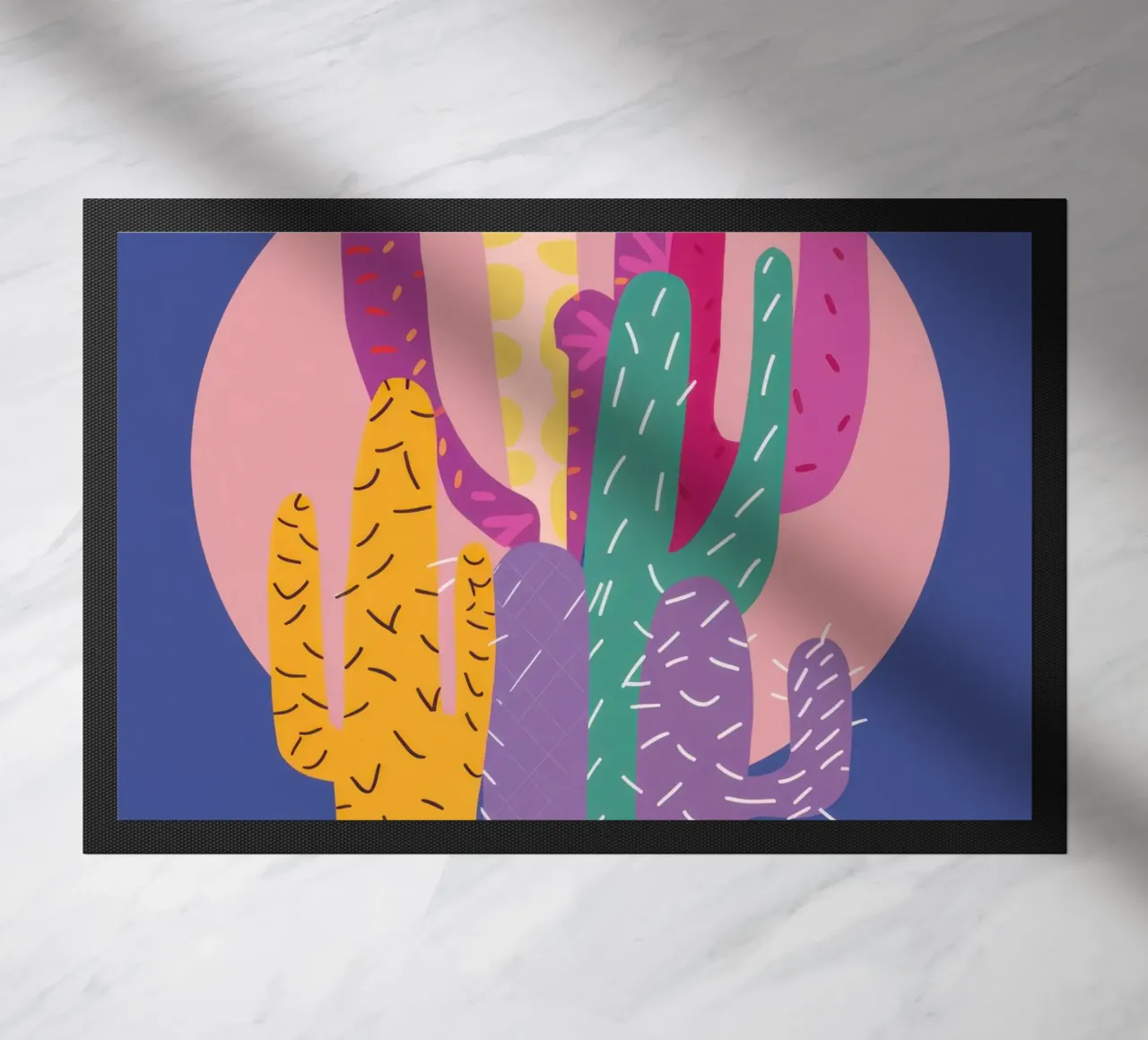 Woestijn schemering deurmat van Rain Balance