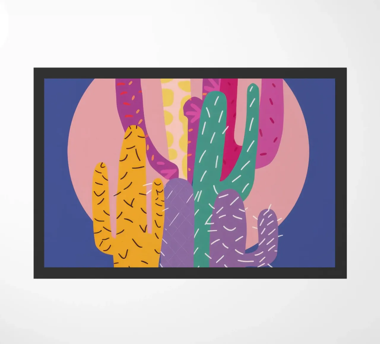 Woestijn schemering deurmat van Rain Balance