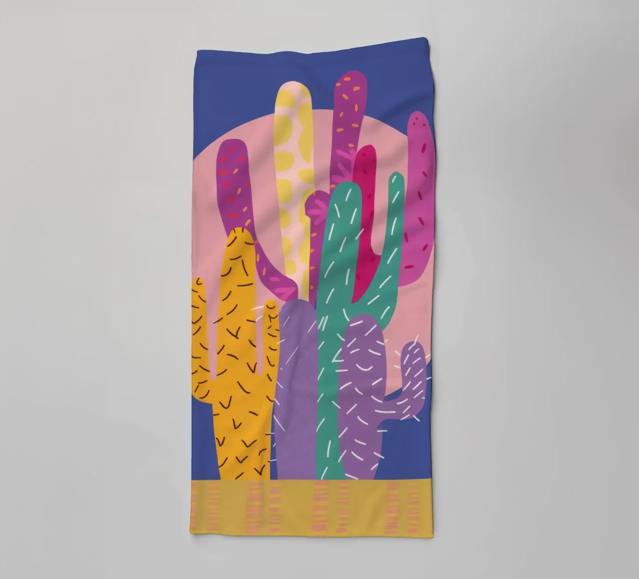 Twilight Desert Bloom towel by Rain Balance
