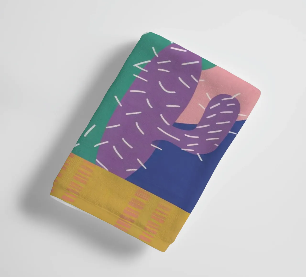 Twilight Desert Bloom towel by Rain Balance