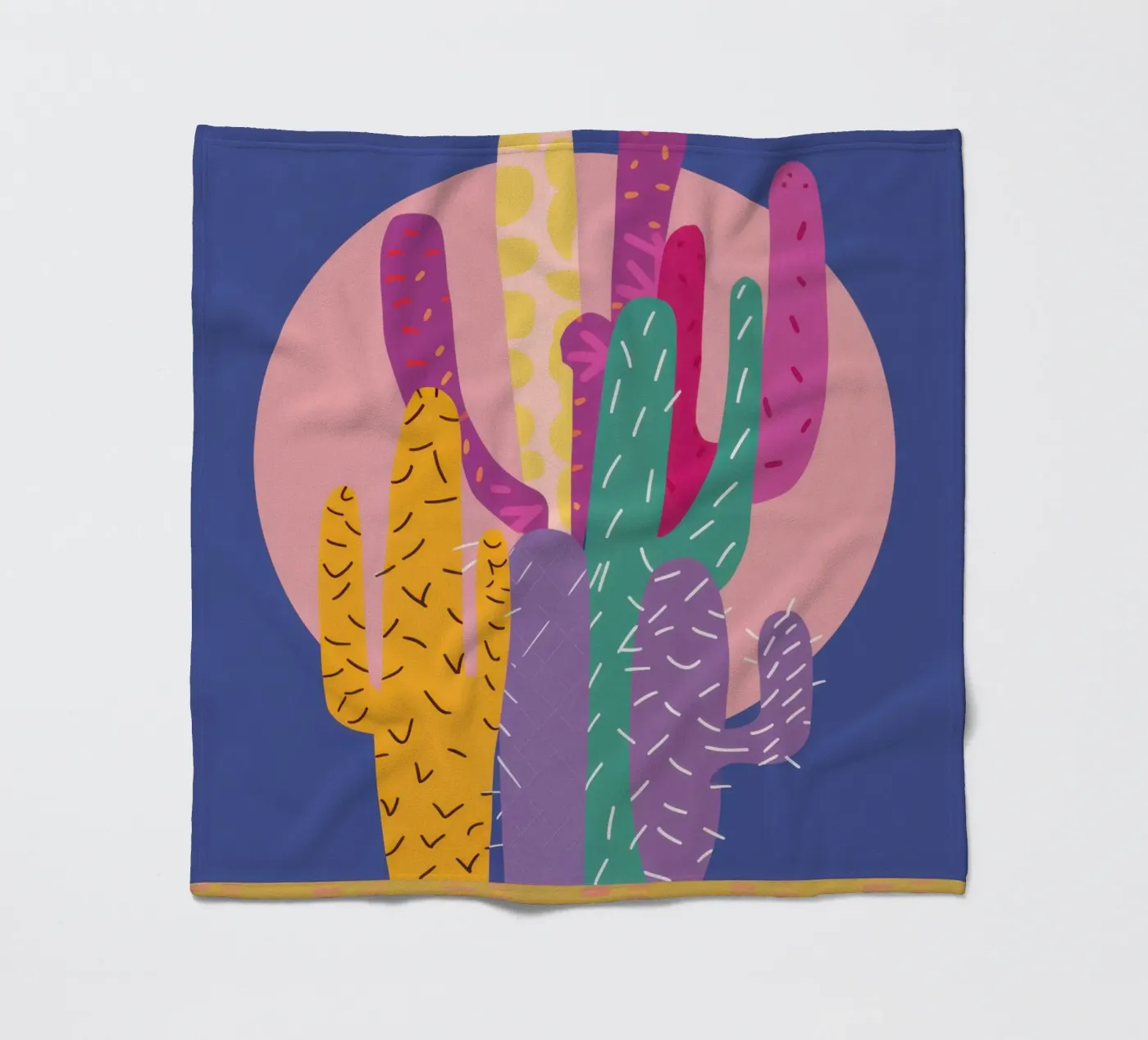 Twilight Desert Bloom Fleecedecke von Rain Balance